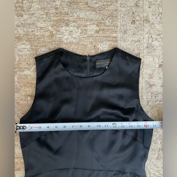 Vintage Kelly Graham New York Black Shift Dress size 8 - Picture 2 of 7
